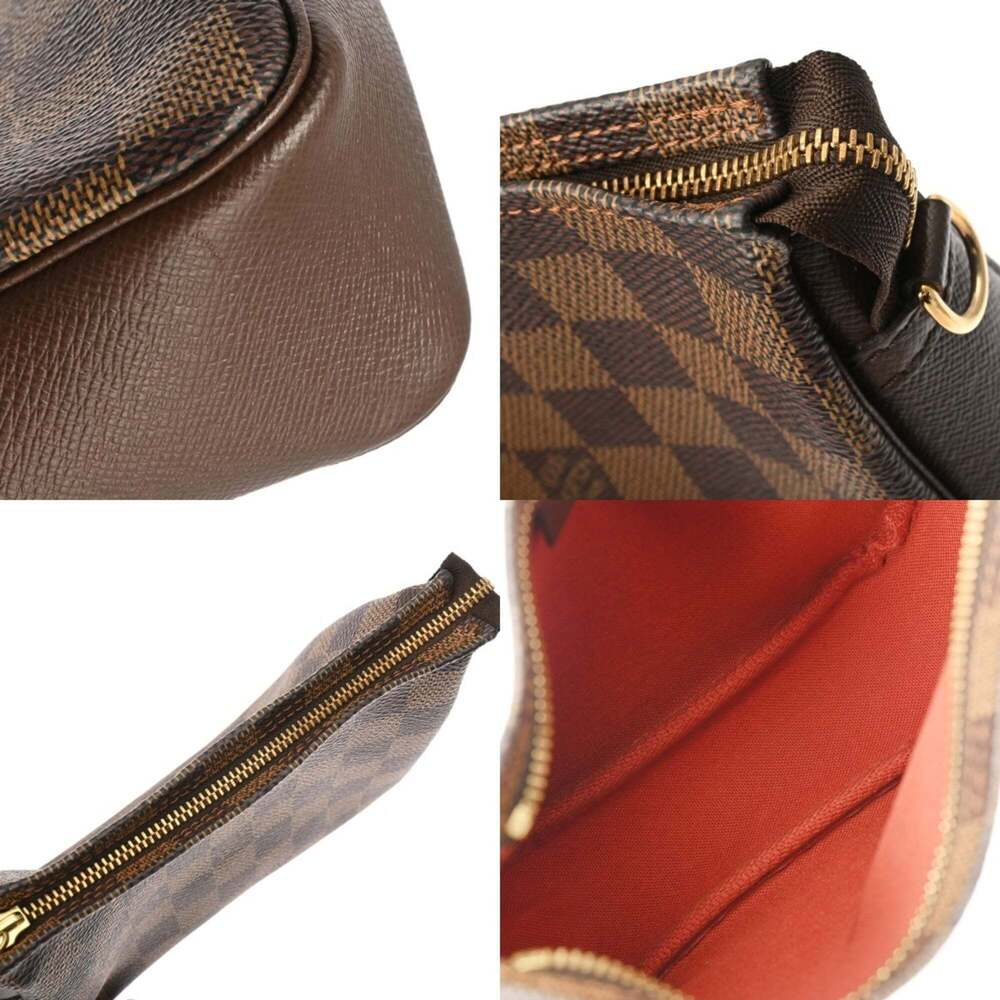 LOUIS VUITTON Brown Damier Canvas Pouch - Picture 10 of 11